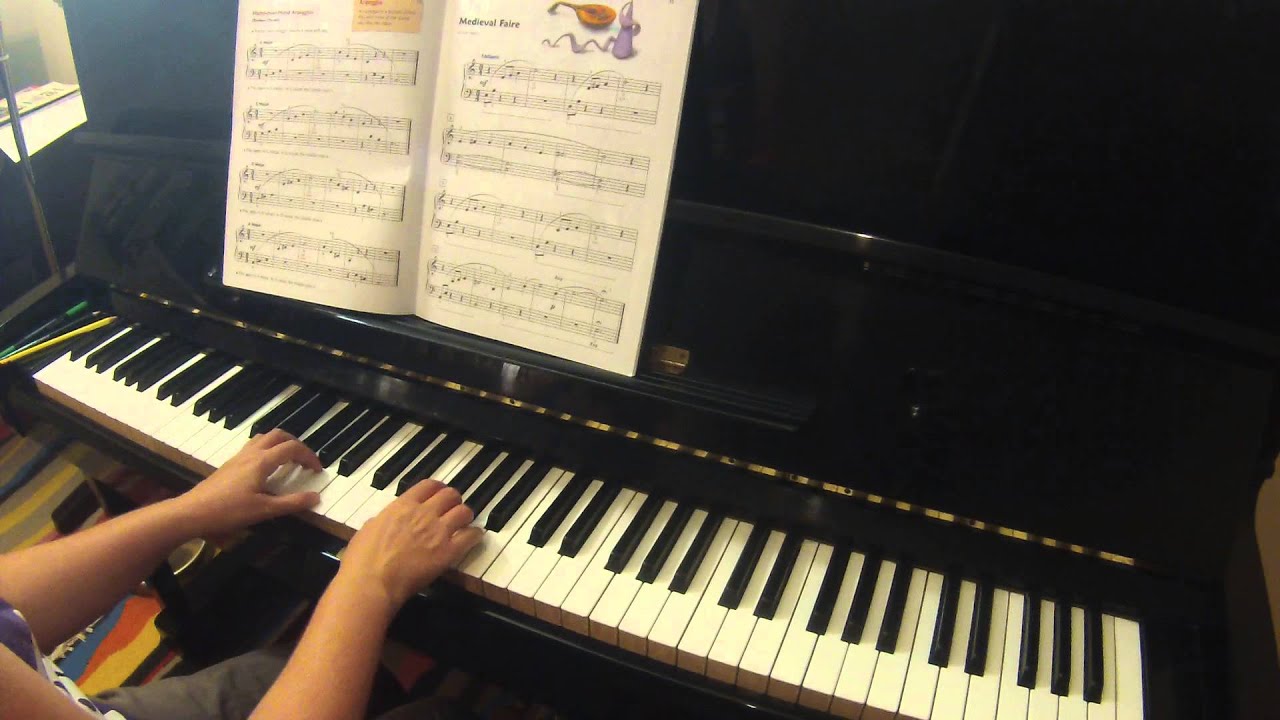 Medieval Faire Alfred's Premier Piano Course Lesson book 2B