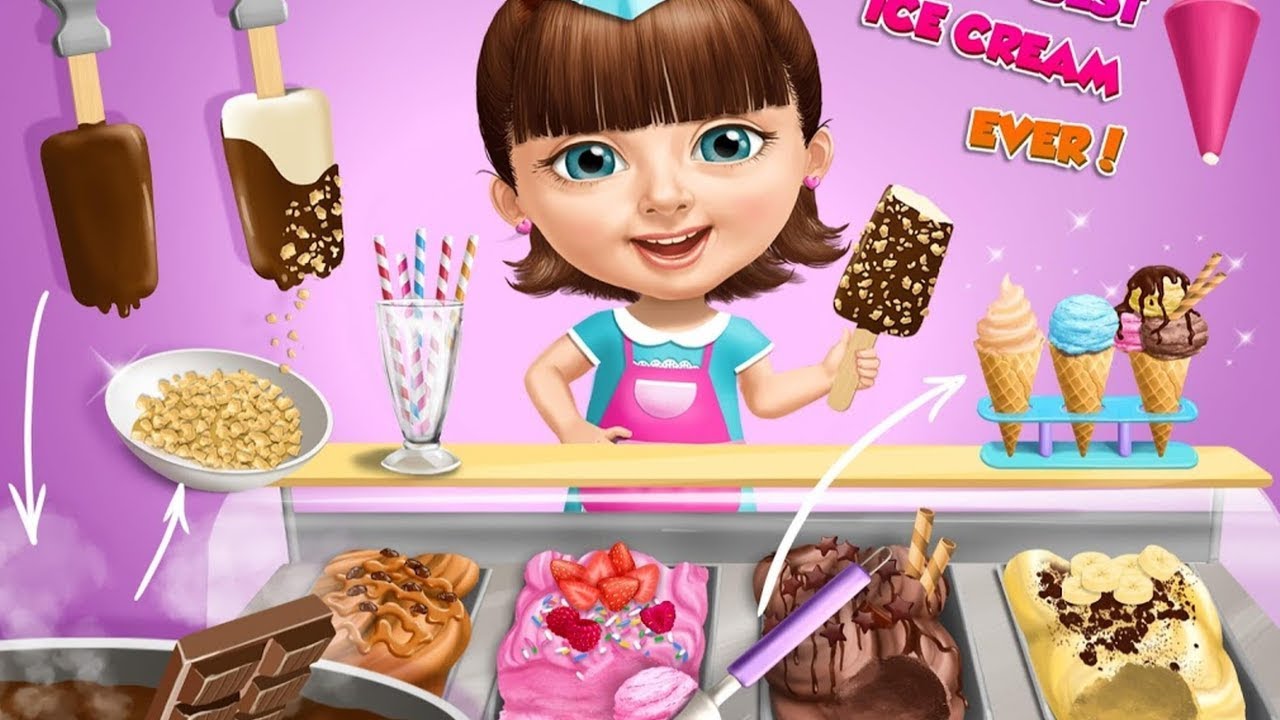 Sweet Baby Girl Summer Fun - Learn to Make Yummy Ice Cream Gameplay for Girls