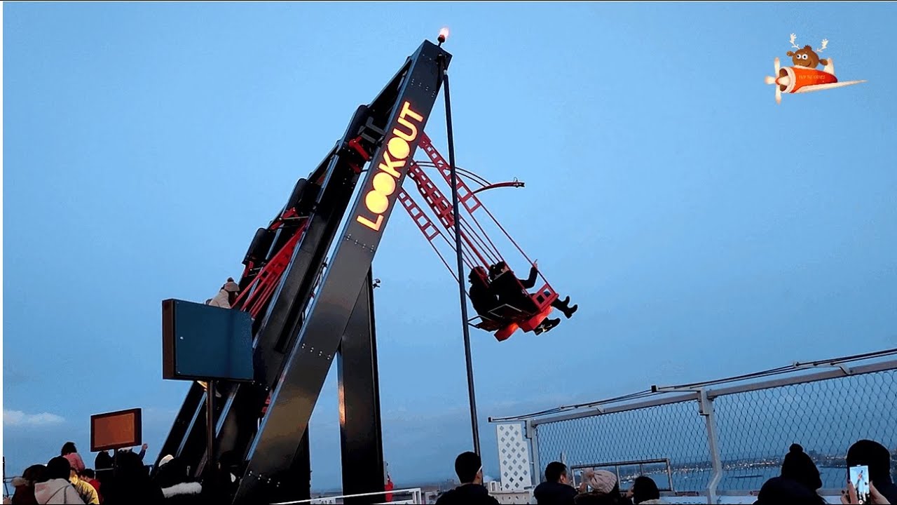 A'DAM Lookout Swing (Height, Price) | Elevator Ride | How to Go