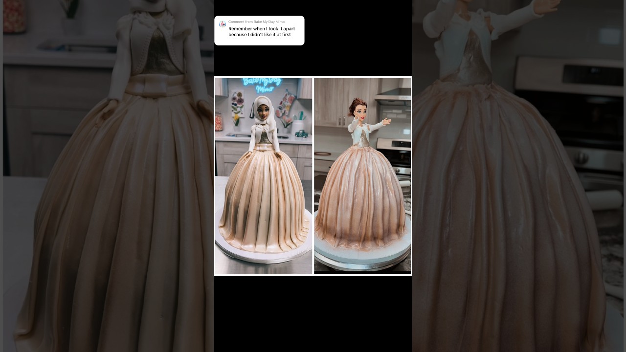 Hijab Barbie Cake Makeover - From Disaster to Delight!