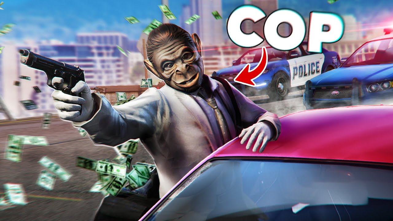 Я стал полицейским под прикрытием в GTA 5 RP!