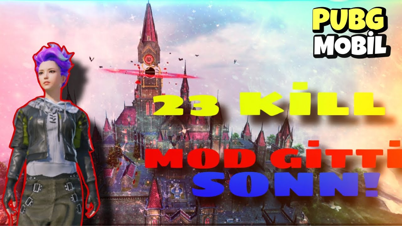 MOD  GİTTİ /Erangel’de 23 KILL 🔥 -PUBG Mobile💪