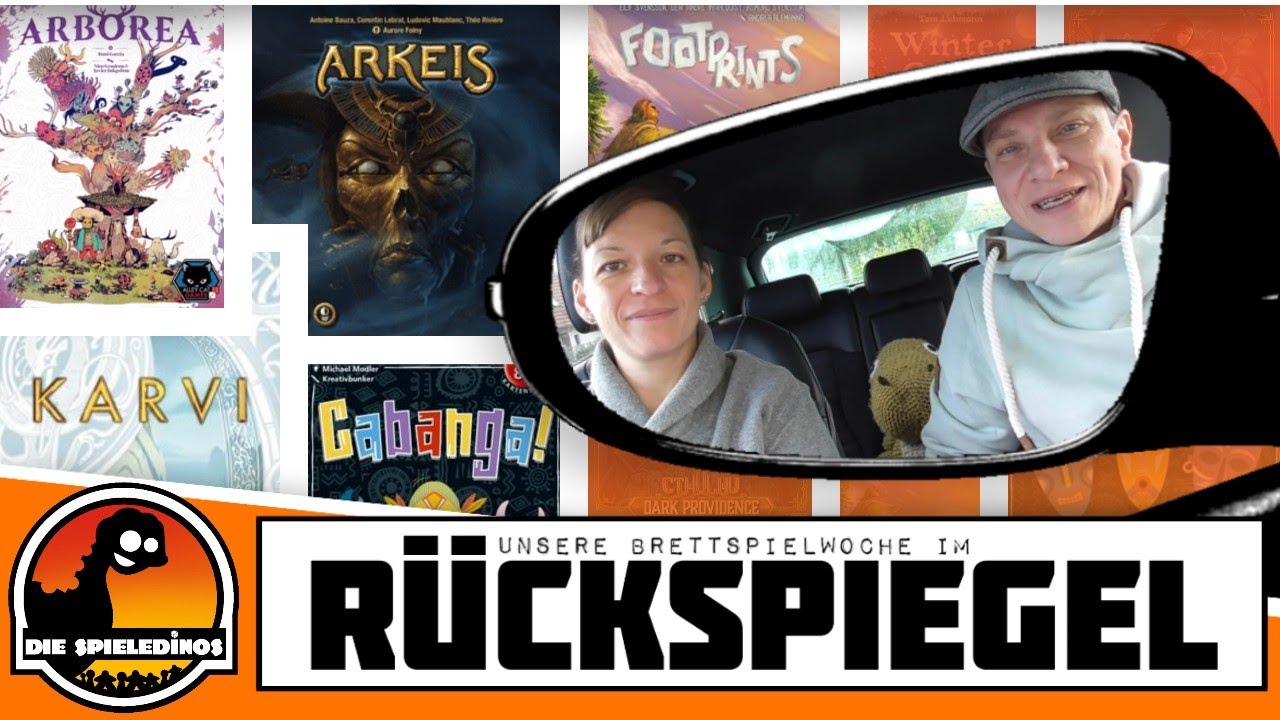 Unsere Brettspielwoche im Rückspiegel #36 Arborea - Karvi - Arkeis - Footprints - Cabanga uvm.