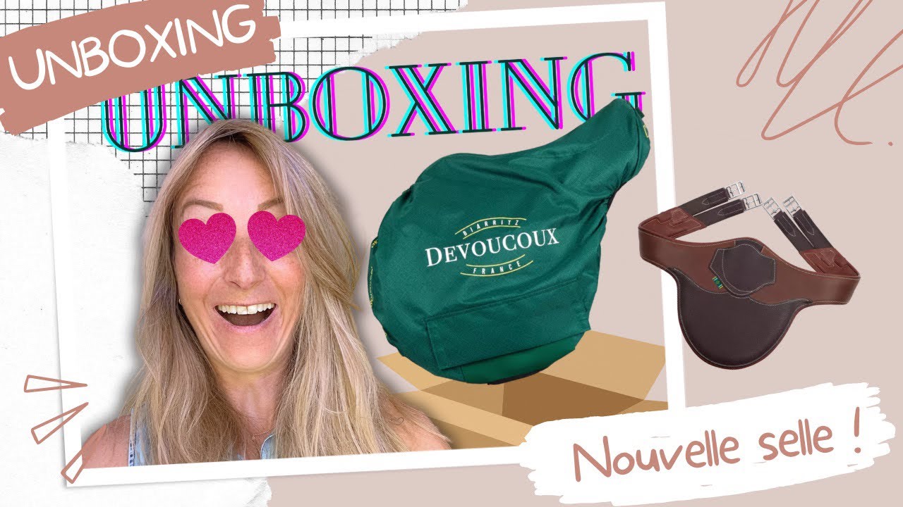 JE DÉCOUVRE MA NOUVELLE SELLE AVEC VOUS !! 🤩