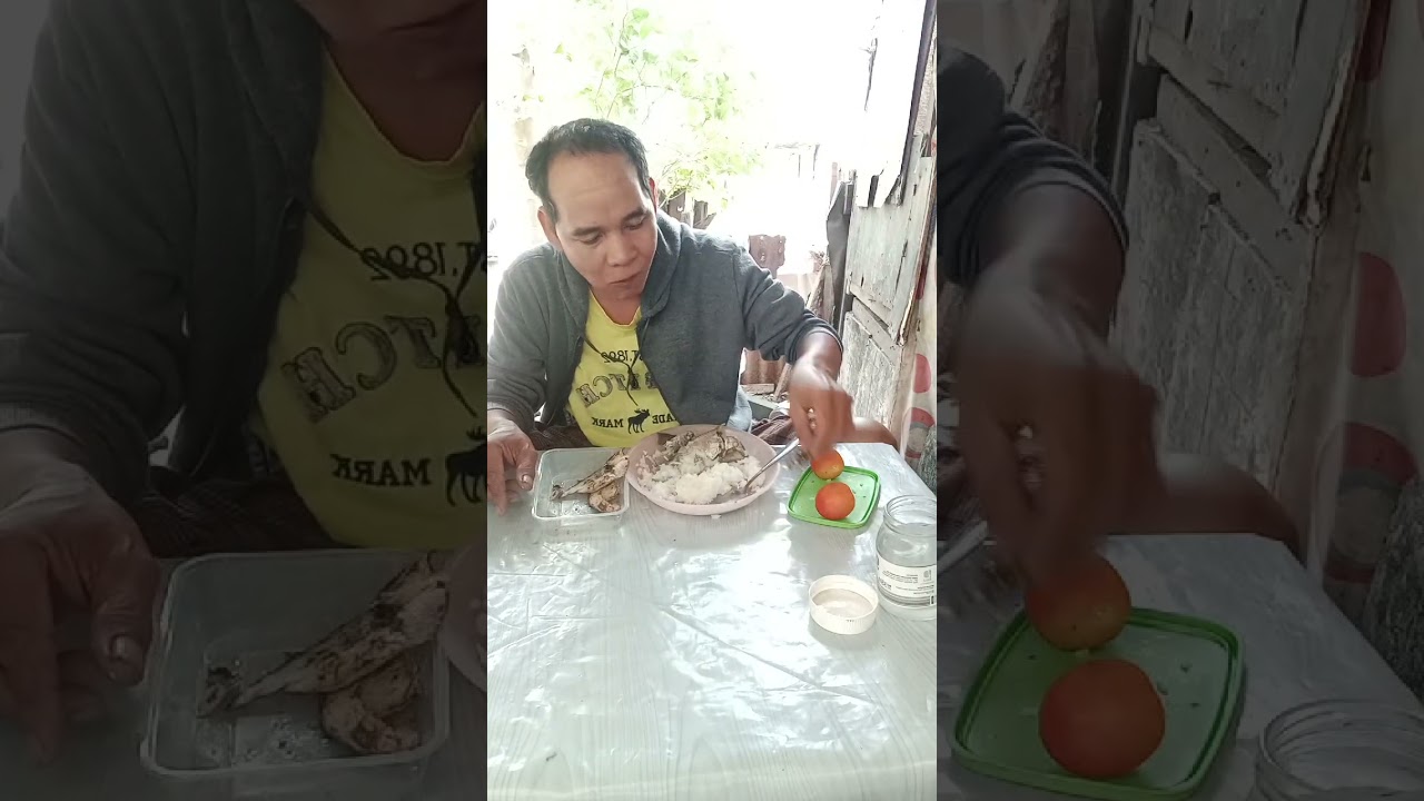 kumbati Paksiw na isda og sinugbang Daing