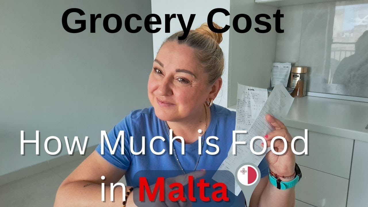 Grocery shopping cost in Malta. Is food in Malta expensive?