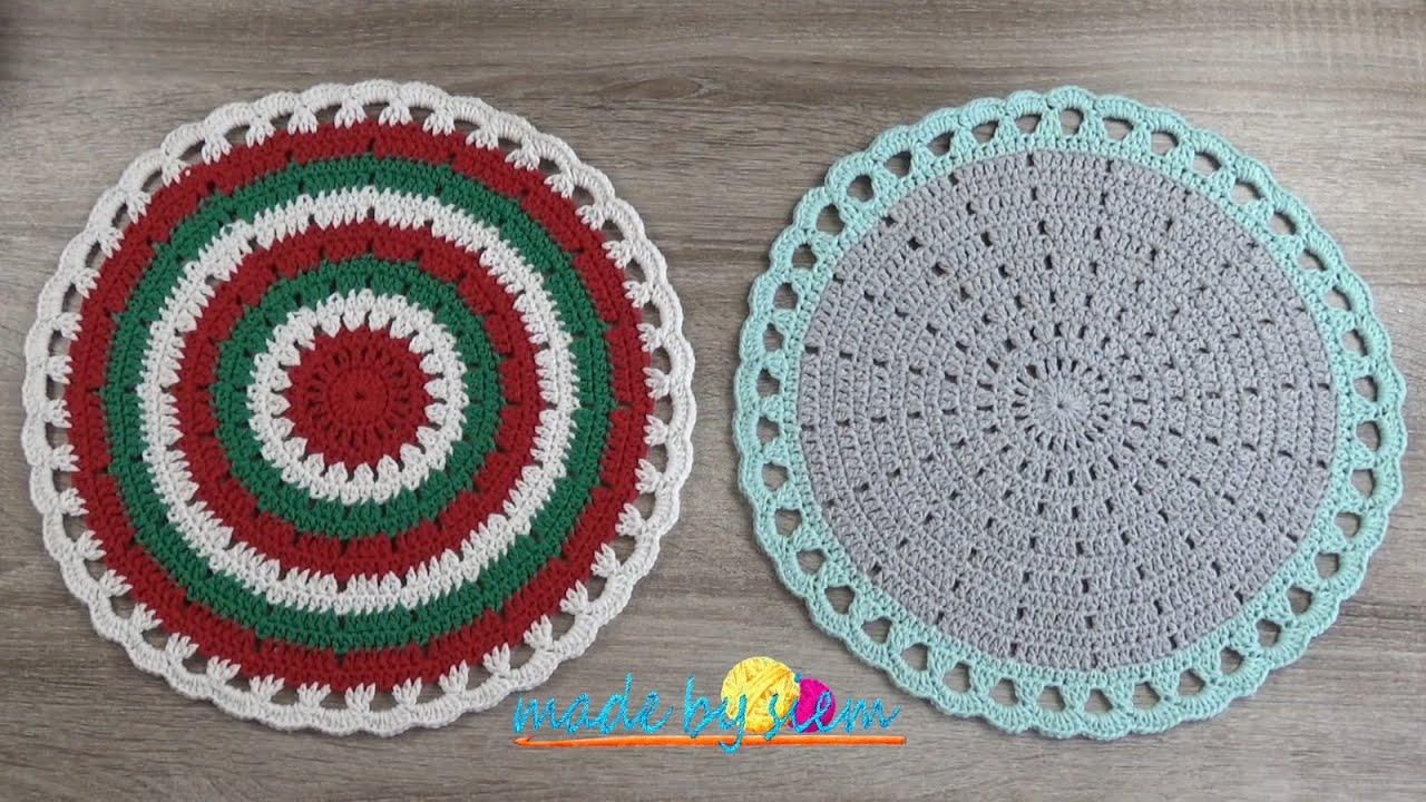 SIEM'S BON APPETIT PLACEMAT - HOME DECO - HAKEN - TUTORIAL - NEDERLANDS