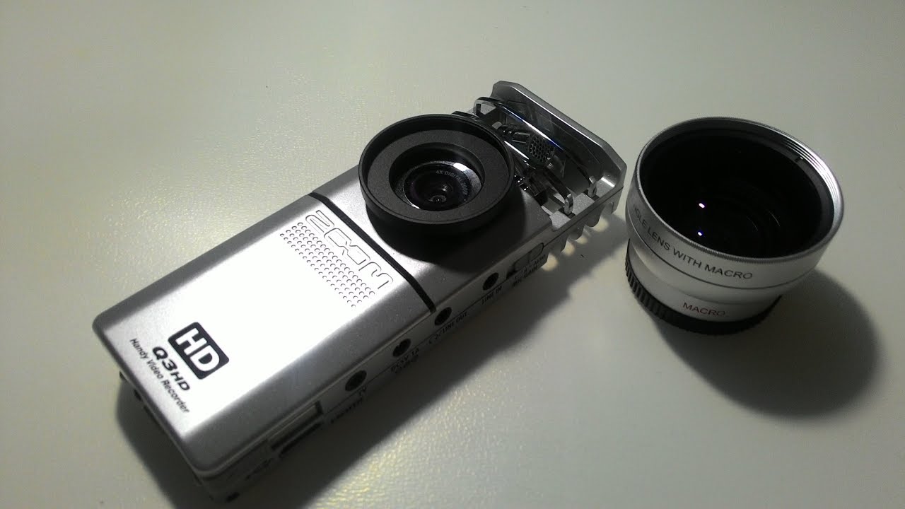 Zoom Q3HD update macro lens