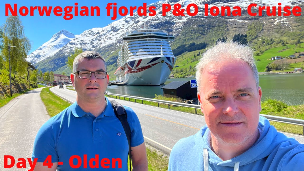 Day 4 of our Norwegian Fjords P&O Iona Cruise - Olden and the Briksdal Glacier
