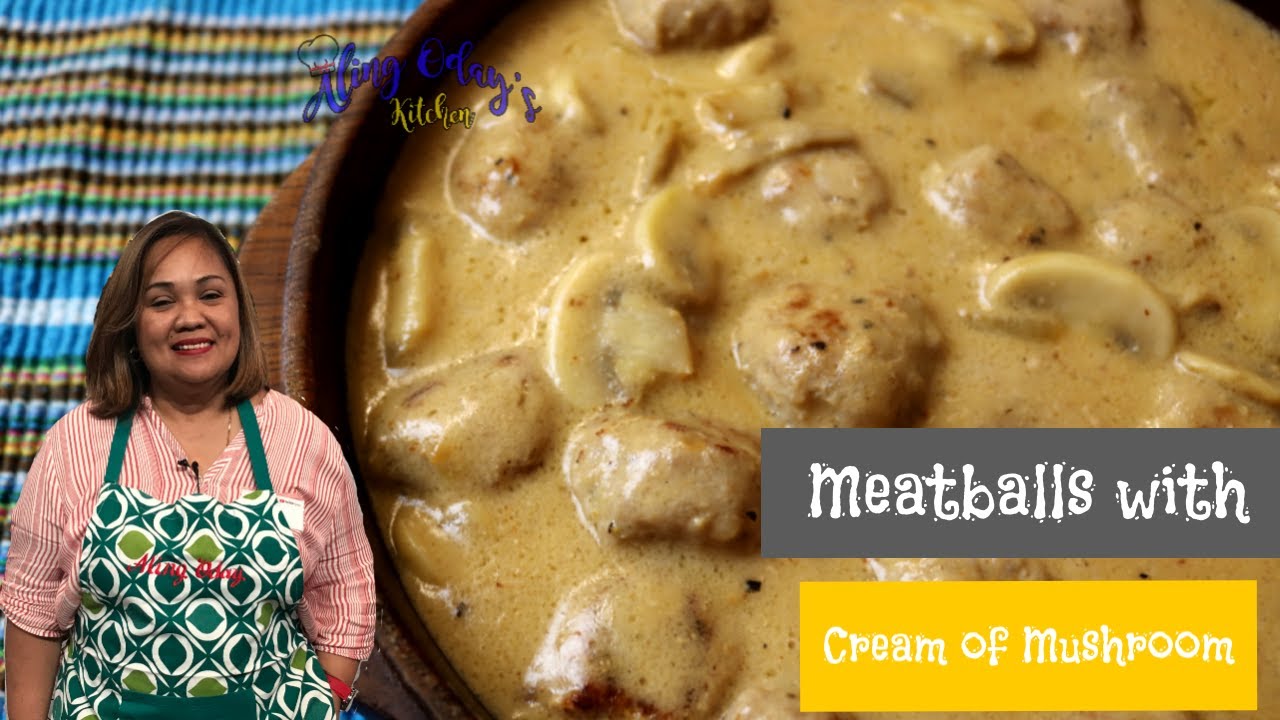 Meatballs with Cream of Mushroom