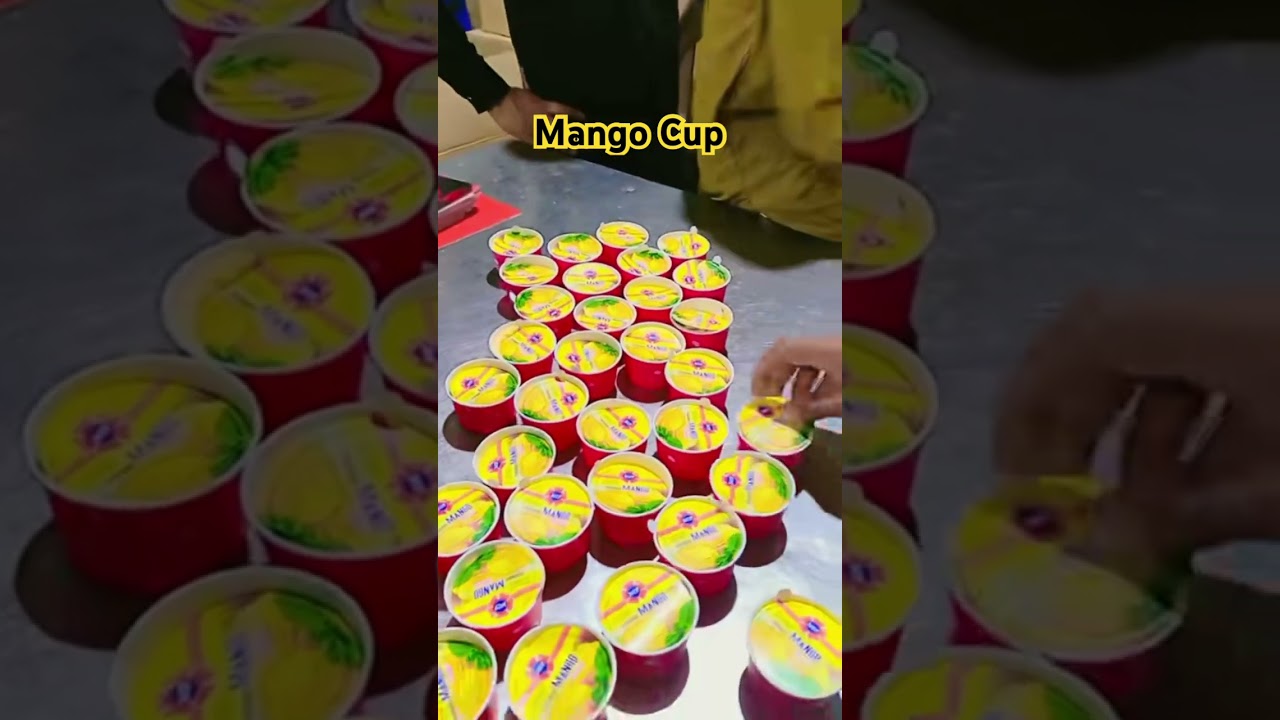 Mango cup #mangocup #howtomakechocolateathome #ice #dessert #food