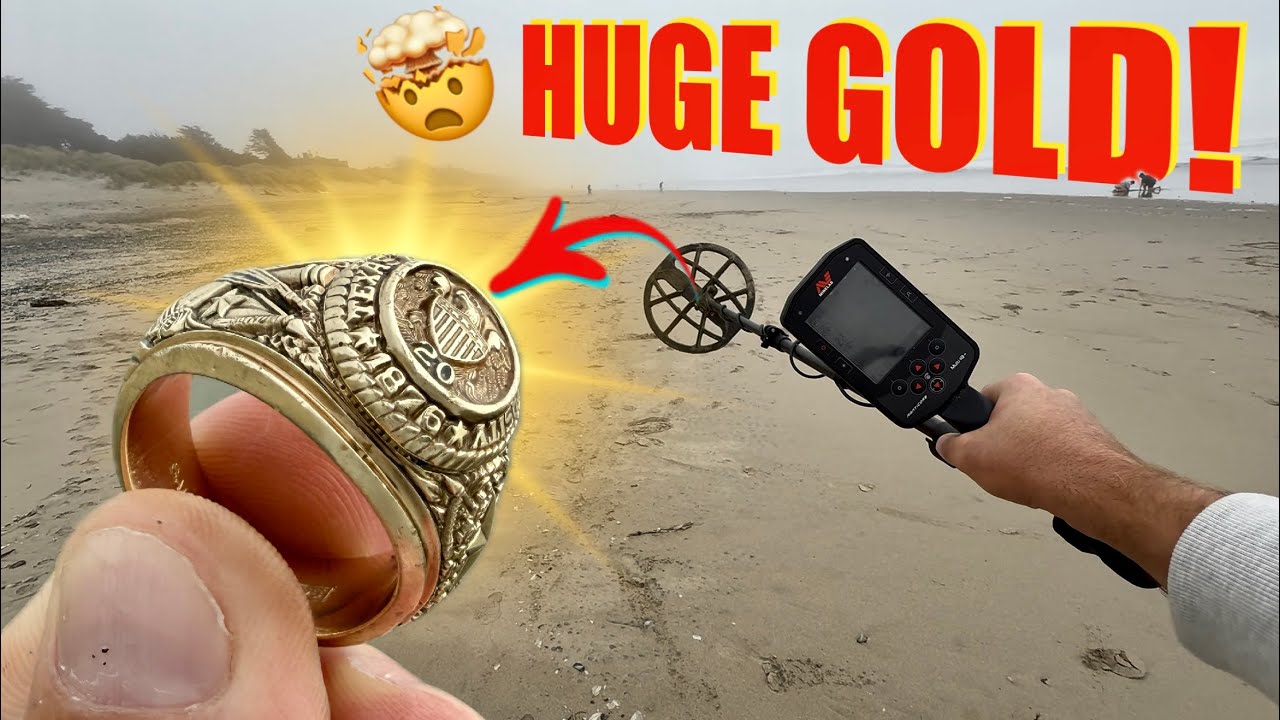 This is the CRAZIEST THING I’ve EVER Found Metal Detecting the Beach!!