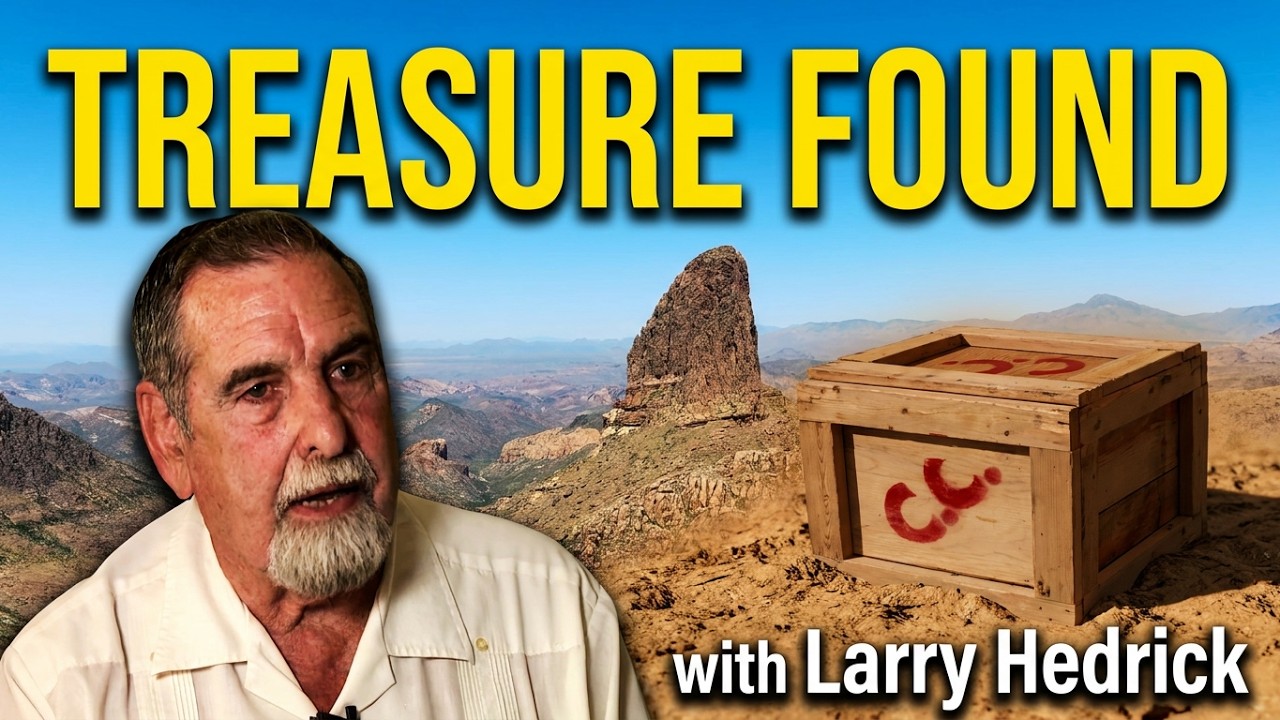 Buried Treasure Found in the Superstition Mountains: Larry Hedrick's True Story of Discovery!