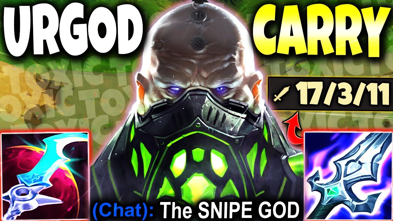 The Only Urgot Build Guide that can 1v9 CARRY any TOXIC/TROLL RANKED TEAM 🔥 LoL Top Urgot Gameplay