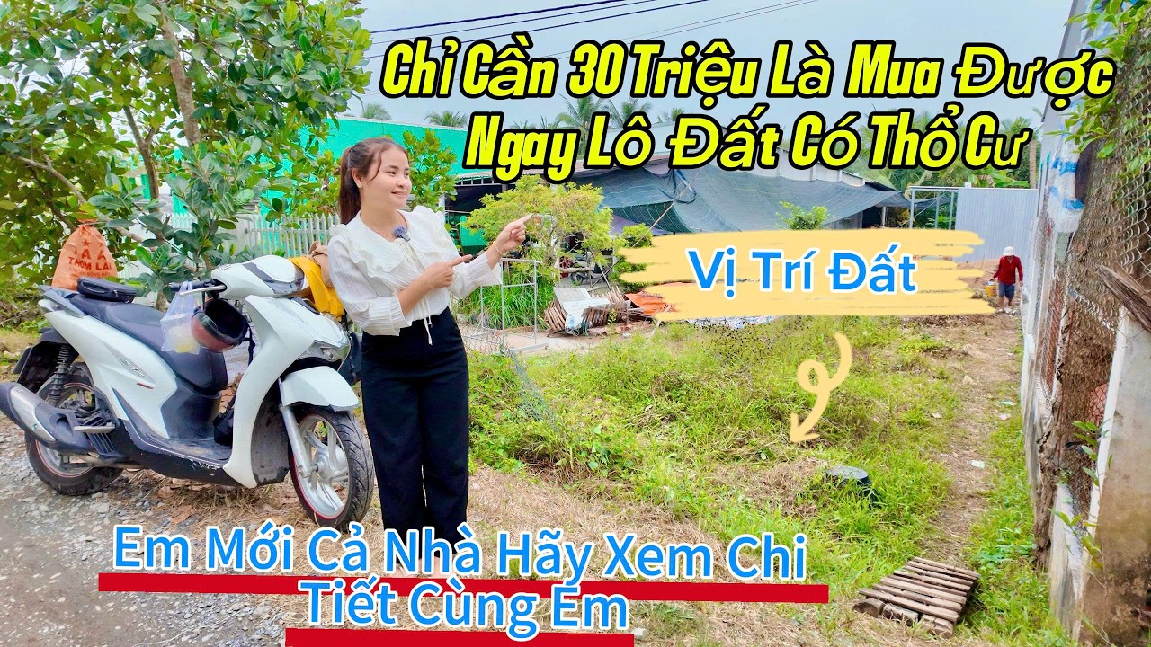 đất nền thổ cư xã phú đức huyện long hồ tỉnh vĩnh long giá rẻ