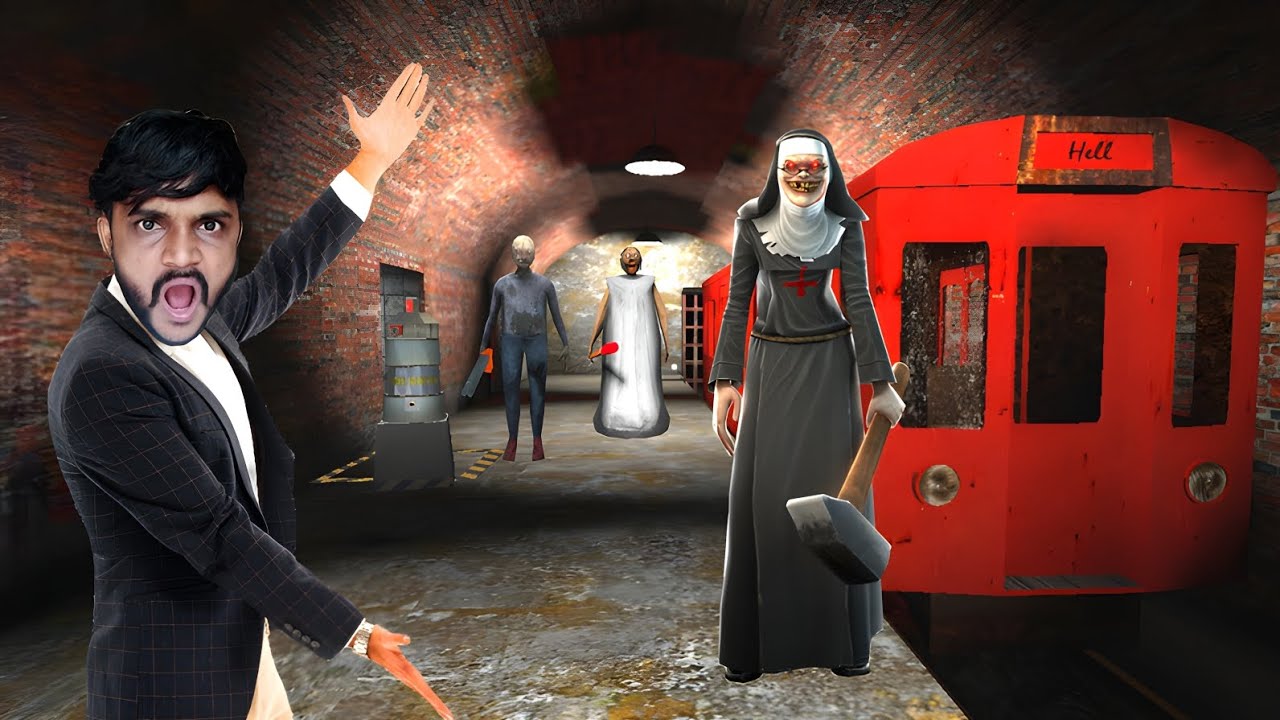 Playing As Evil Nun In Granny Reconstruction 