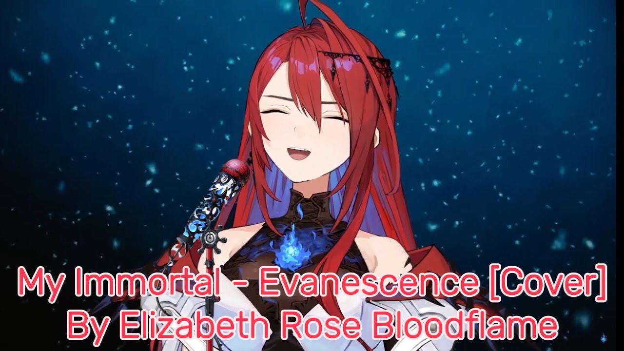 My Immortal by Evanescence - Elizabeth Rose Bloodflame [Cover] with Lyrics