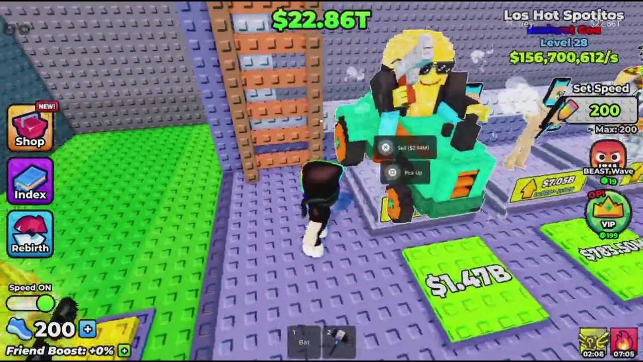 TRYING TO GET AND OG LUCKY BLOCK IN ESCAPE WAVES FOR LUCKY BLOCKS