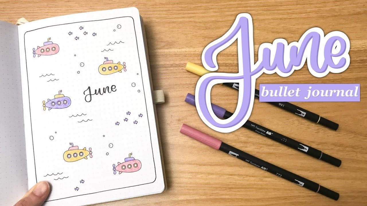 JUNE PLAN WITH ME | June Planner Setup 2023 | June 2023 BUJO | Bullet Journal Plan With Me