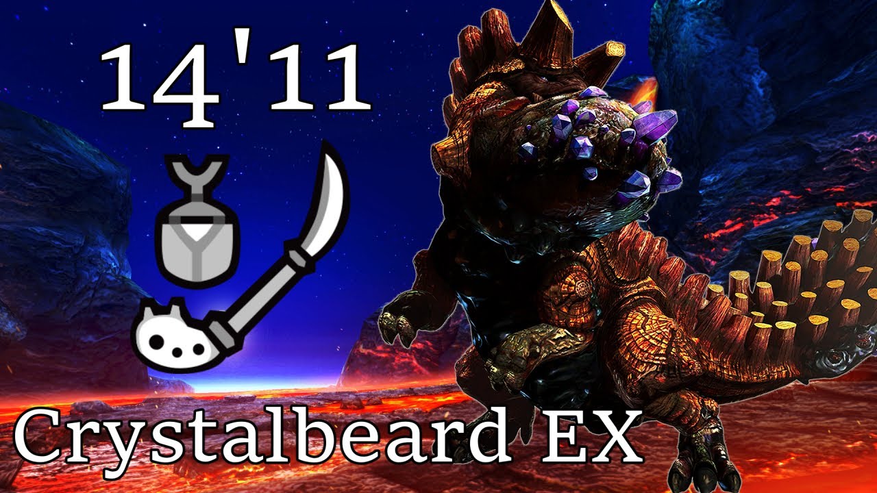 MHGU Crystalbeard EX Solo TA [Valor Insect Glaive][14'11