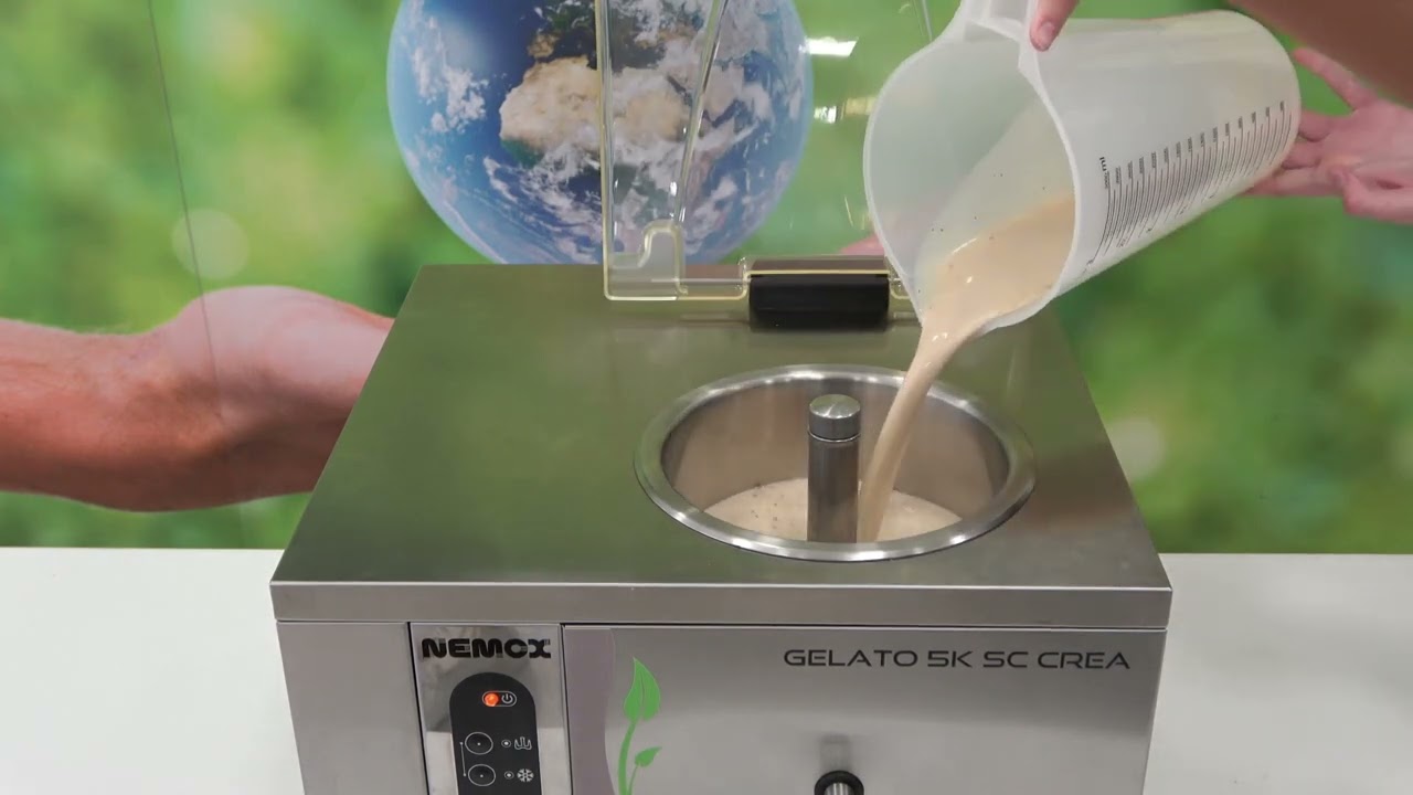 Frezer nablatowy do lodów Gelato 5K CREA SC Nemox