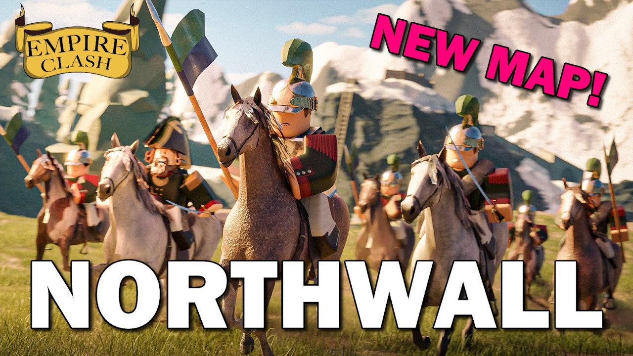 🐴👑 Мы добавили НОВУЮ КАРТУ и ЛОШАДЕЙ в Empire Clash на Roblox! - Дневник разработчиков обновления...