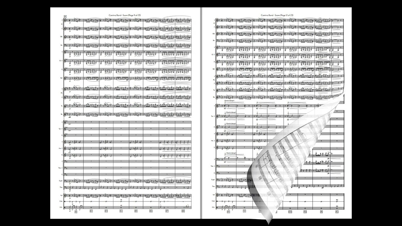 Cantina Band - John Williams /arr: David Hveem. Available for Concert Band, Grade 4,5