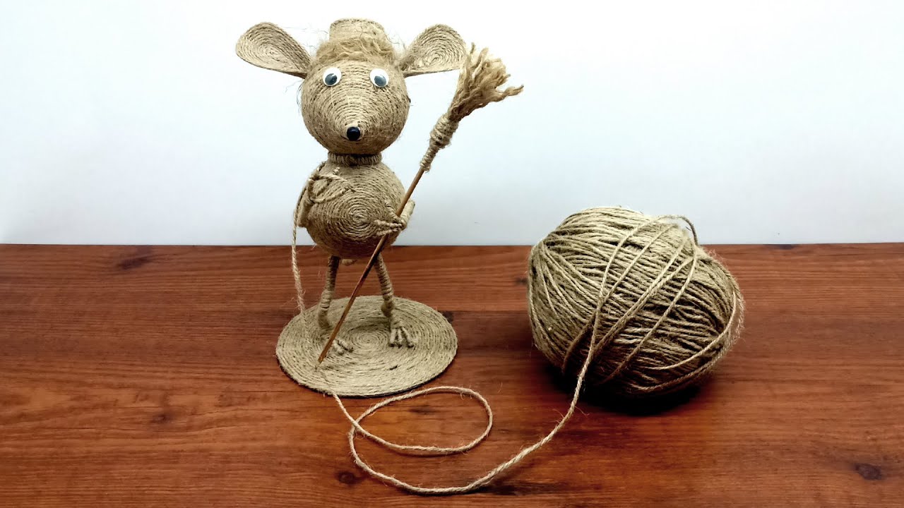 Jute Showpiece making Idea | Crafting in Lock-down | Crafts Junction