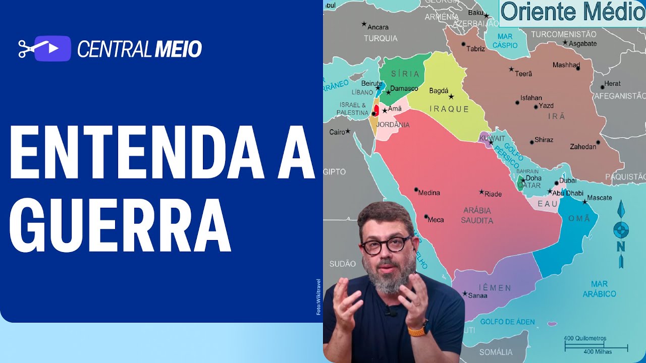 Entenda a geopolítica do Oriente Médio. Conflito Israel X Irã, participação dos EUA e estreito Ormuz