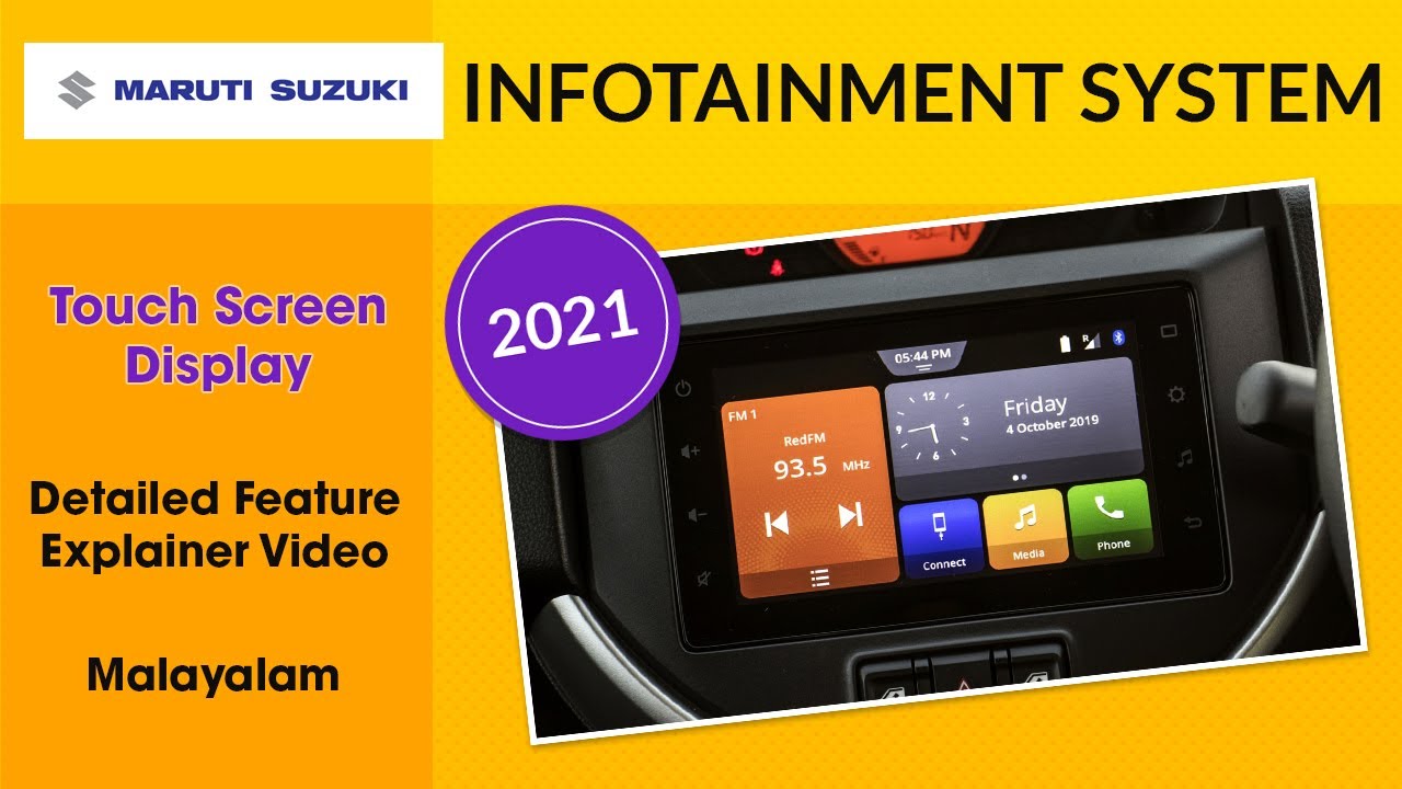 MARUTI SUZUKI INFOTAINMENT SYSTEM - SPRESSO | WAGONR | IGNIS | DETAILED MALAYALAM REVIEW 2021