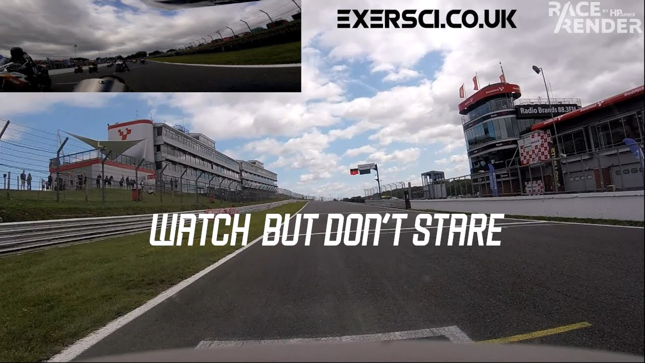 What is it like to race a 600cc crotch rocket around brands hatch GP?