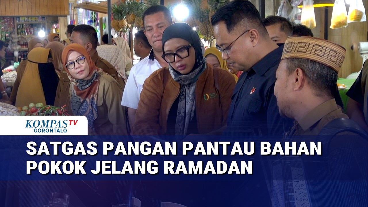 Satgas Pangan Pantau Bahan Pokok Jelang Ramadan