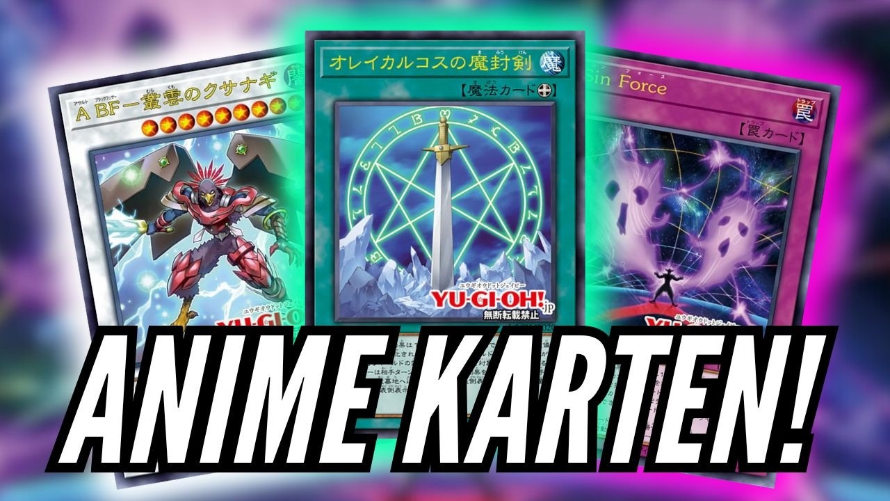 Neuer ANIME Support für ORICHALCOS, MALEFIC und BLACKWING!
