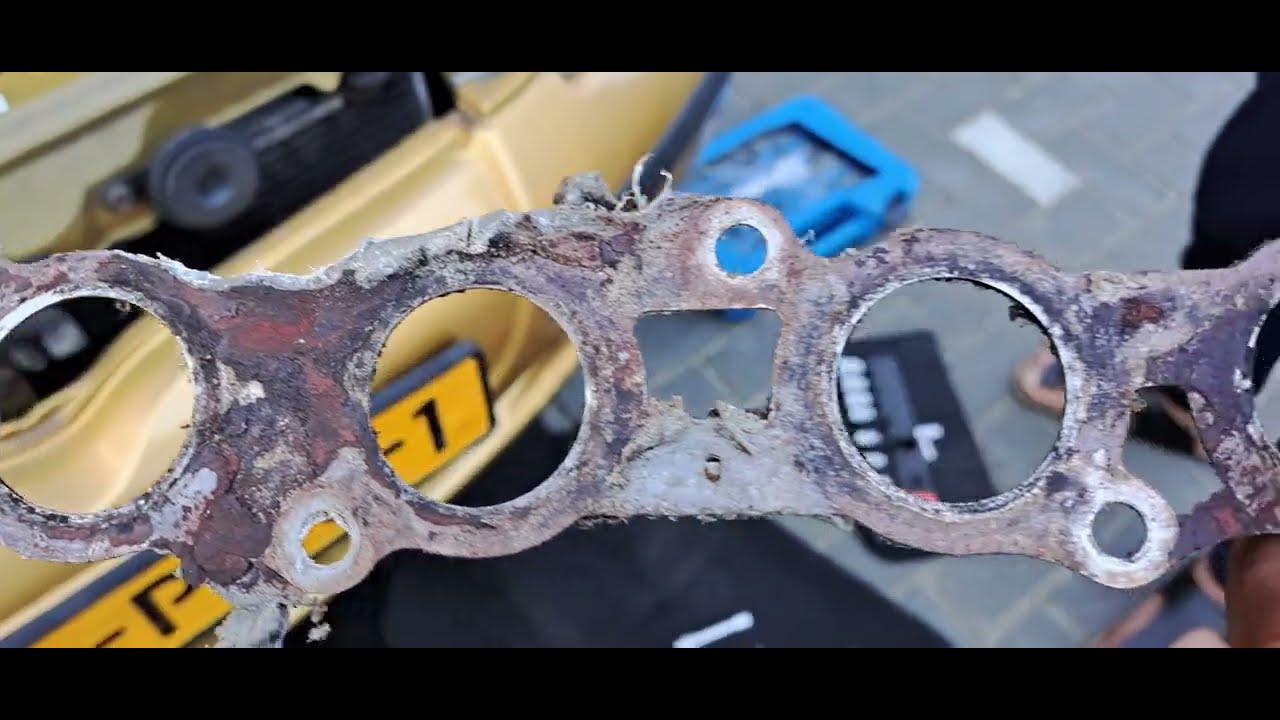 How to change  a  exhuast manifold gasket on the toyota yaris