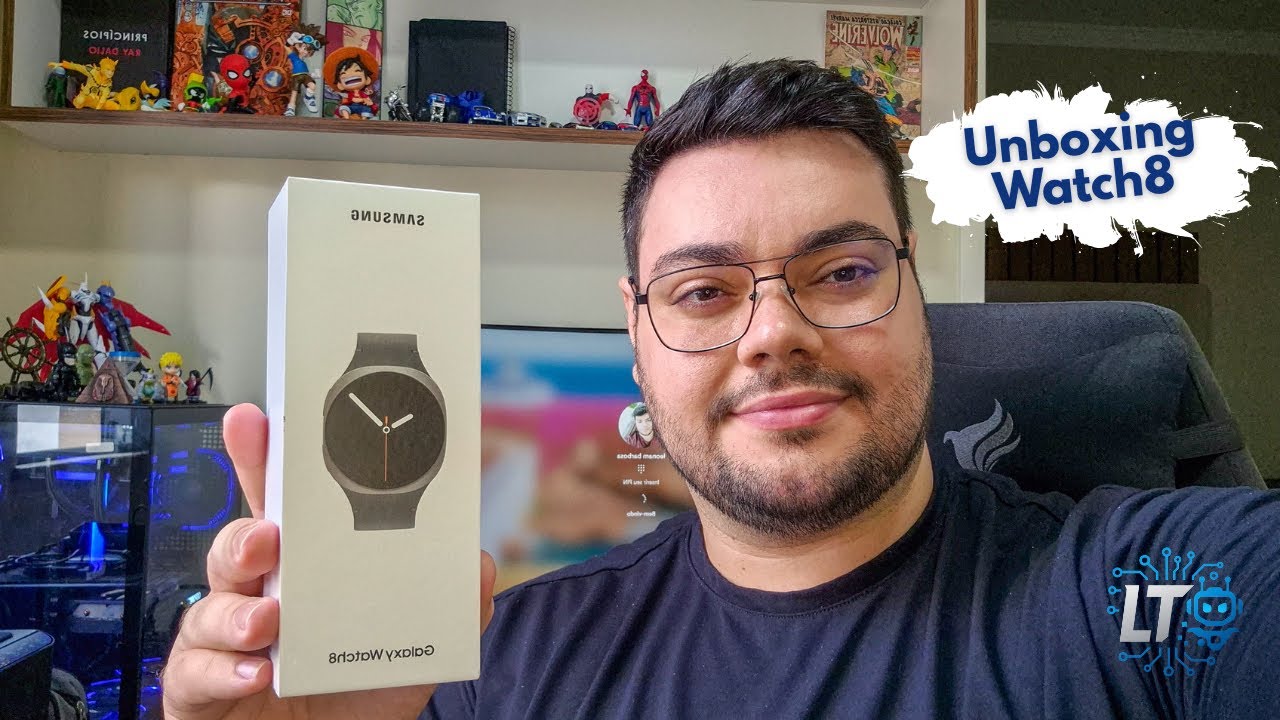 Chegou! Galaxy Watch 8 da Samsung – Unboxing e Impressões