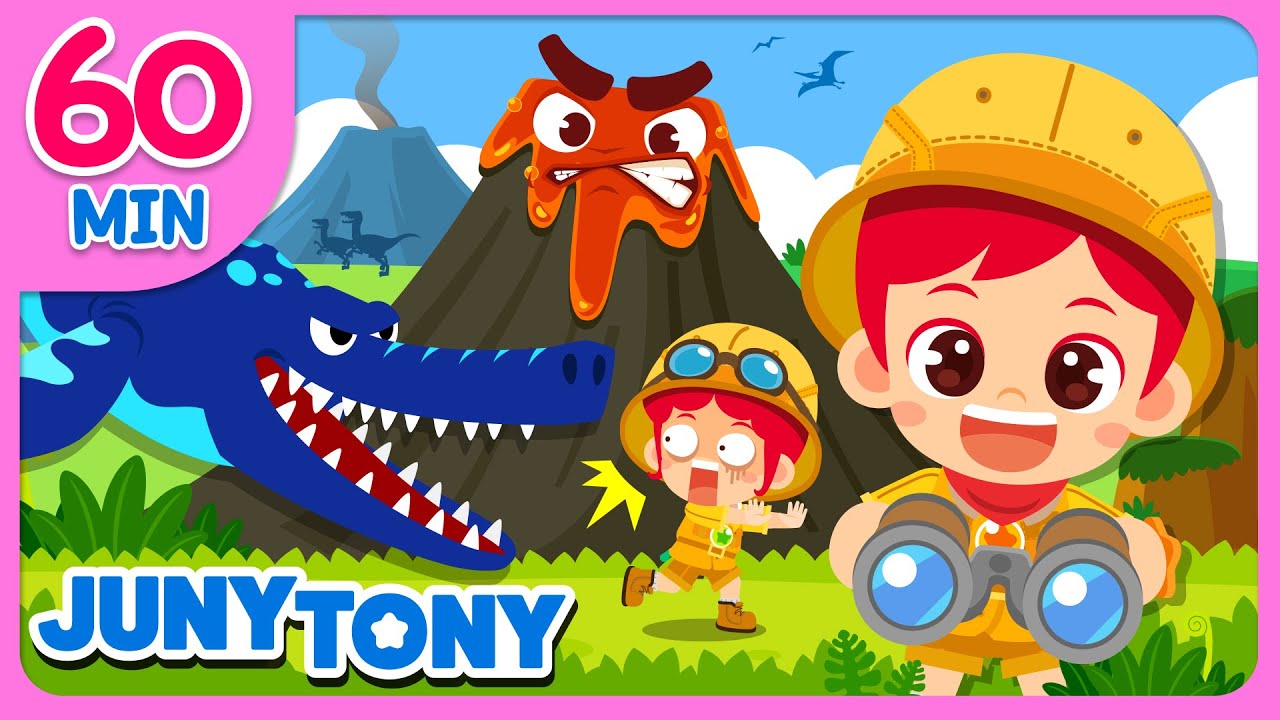 Adventure Time 🗺️🔍 | 1 Hour of JUNYTONY Adventures | Cartoons for Kids | JunyTony