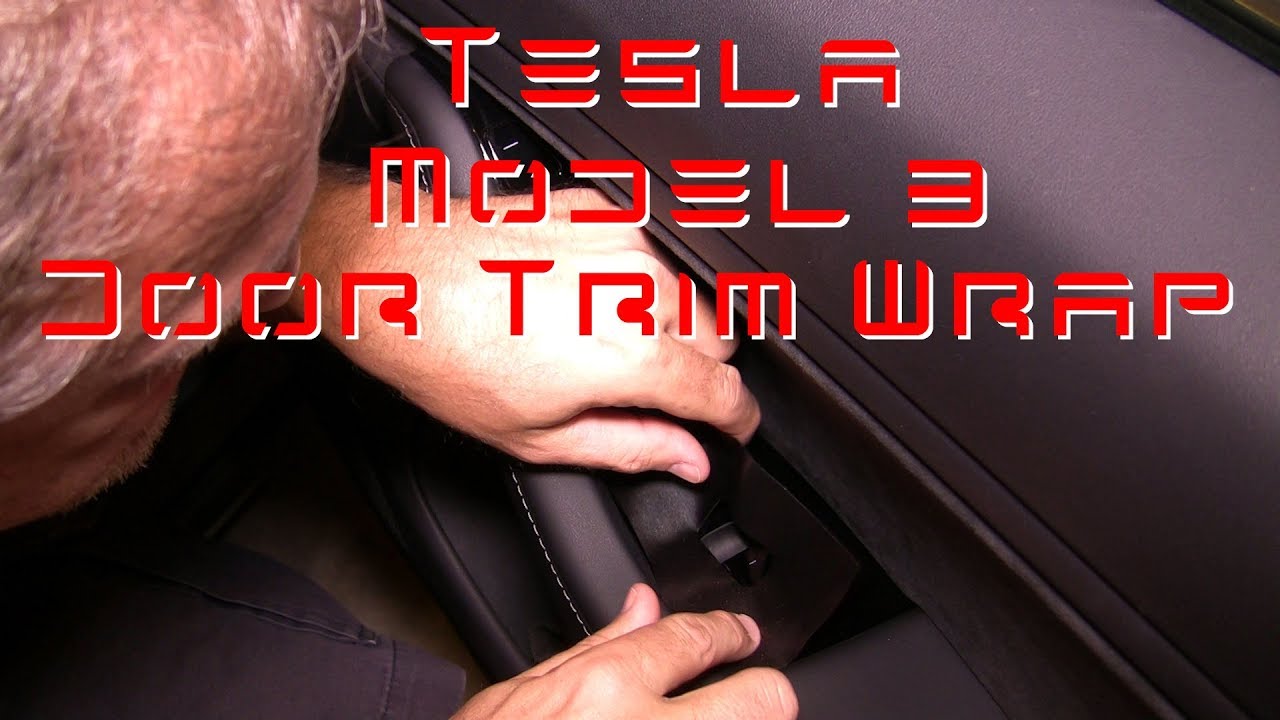 Tesla Model 3 - Door Trim Wrap