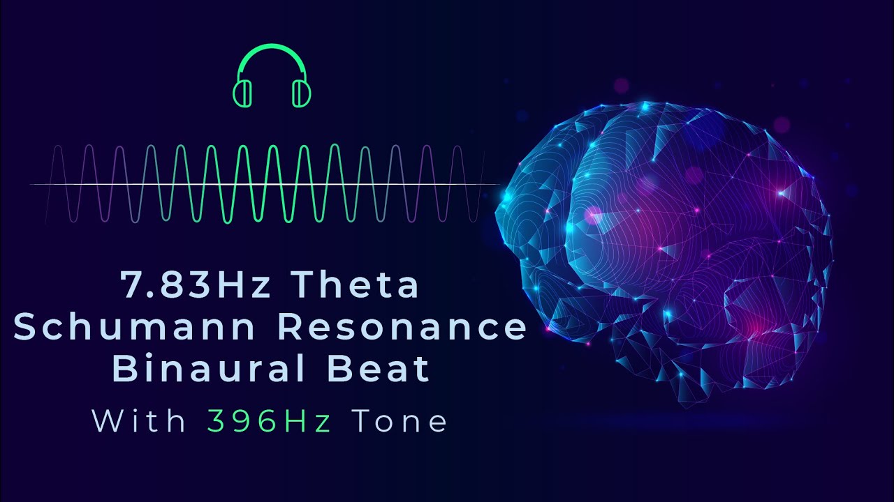 7.83Hz Theta Schumann Resonance with 396Hz Tone | Grounding & Emotional Release | ASMR Binaural