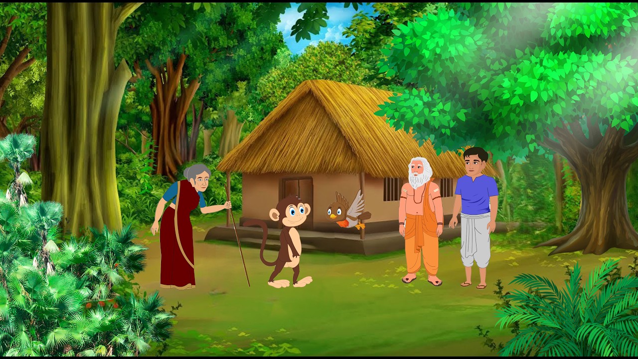 जादुई बंदर | JADUI BANDAR | HINDI MORAL STORY | HINDI KAHANIYA |