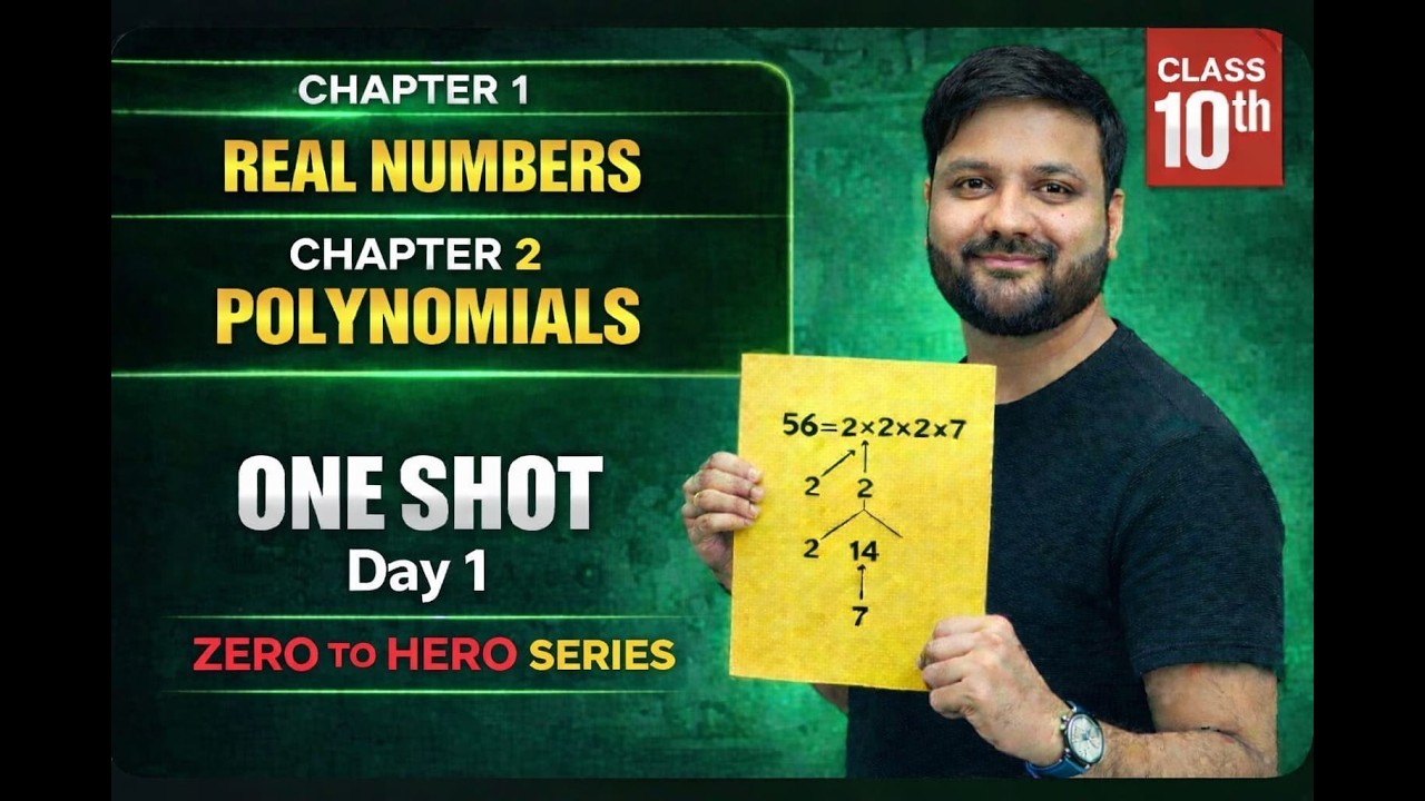 From Basic to Pro: & Real Numbers & Polynomials & Real Numbers | Class 10 Full Revision