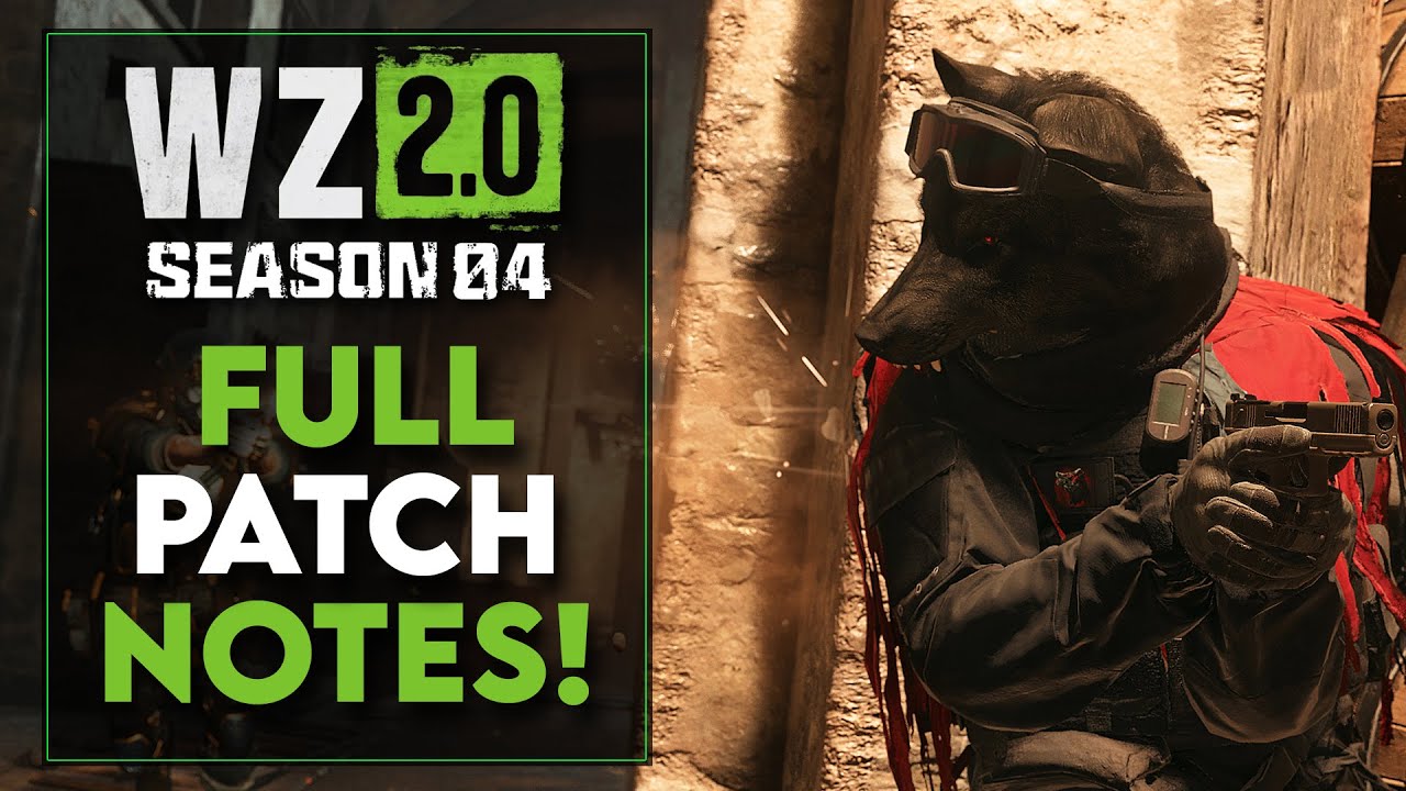 SEASON 4 PATCH NOTES WARZONE 2.0 (Base 150HP & Still No Movement!)