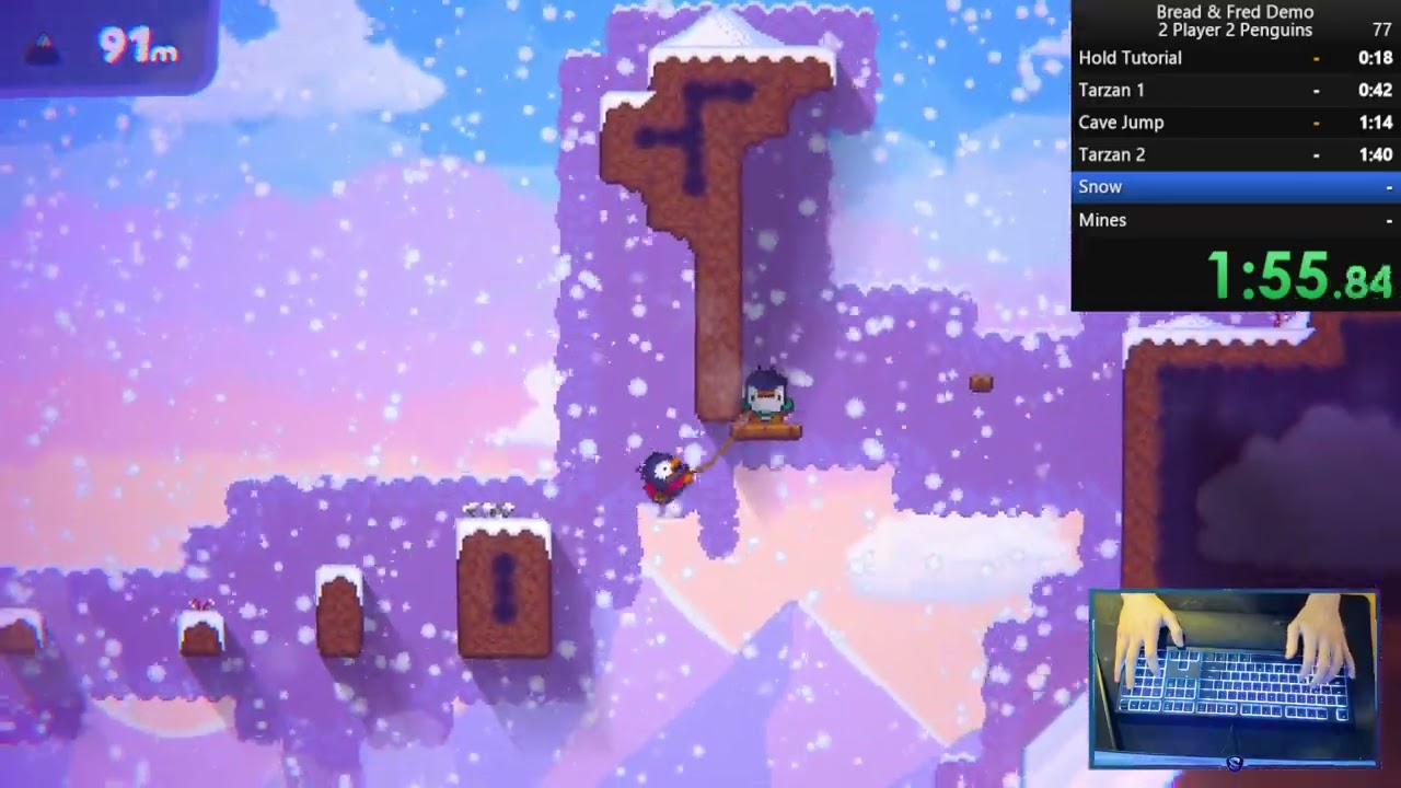 [FORMER WR] [3:04] Bread and Fred Demo Speedrun | 2 Player | w/ DrSanic