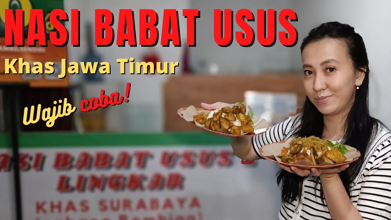 NASI BABAT USUS khas Surabaya ENAK TENAN !! Recommended !! Wis gak usah mikir, SANTAP GUYS !!