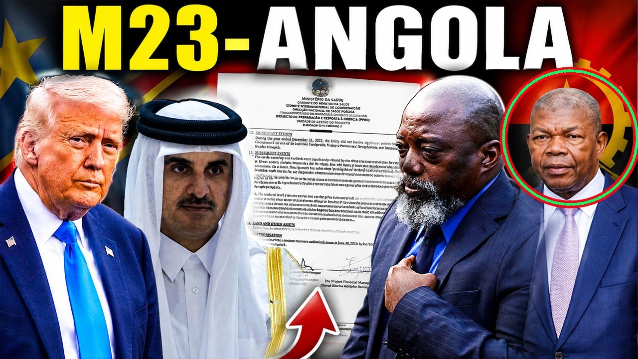TRUMP, KABILA NA M23 BARATUMIWE🚨NGIYI INYANDIKO Y'IBANGA IGARAGAZA UMUSHINGA W'ANGOLA KUBIGANIRO!