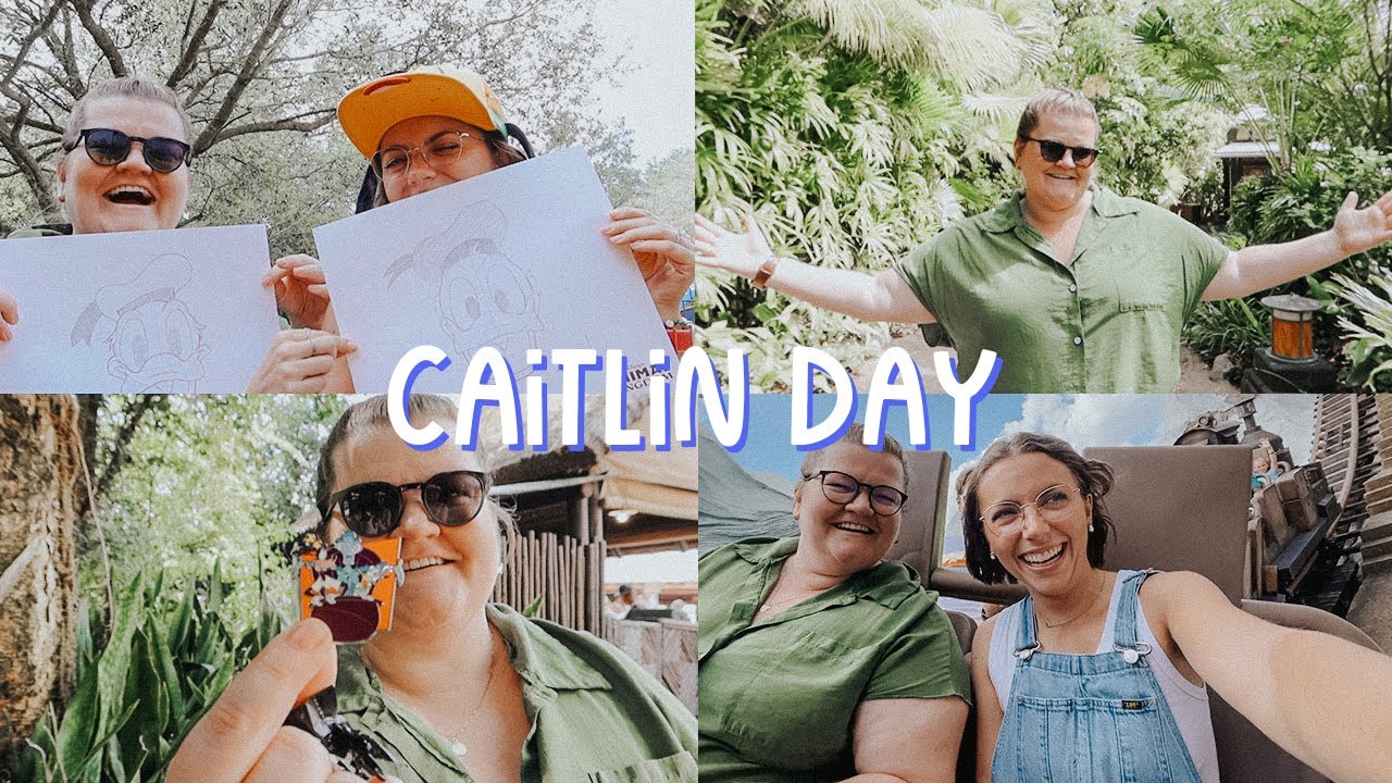 CAITLIN DAY AT DISNEY'S ANIMAL KINGDOM