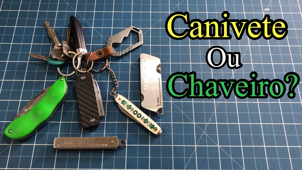 CANIVETES LEGAIS PARA USAR COMO CHAVEIRO#febredoaco #edc #cutelaria #canivete