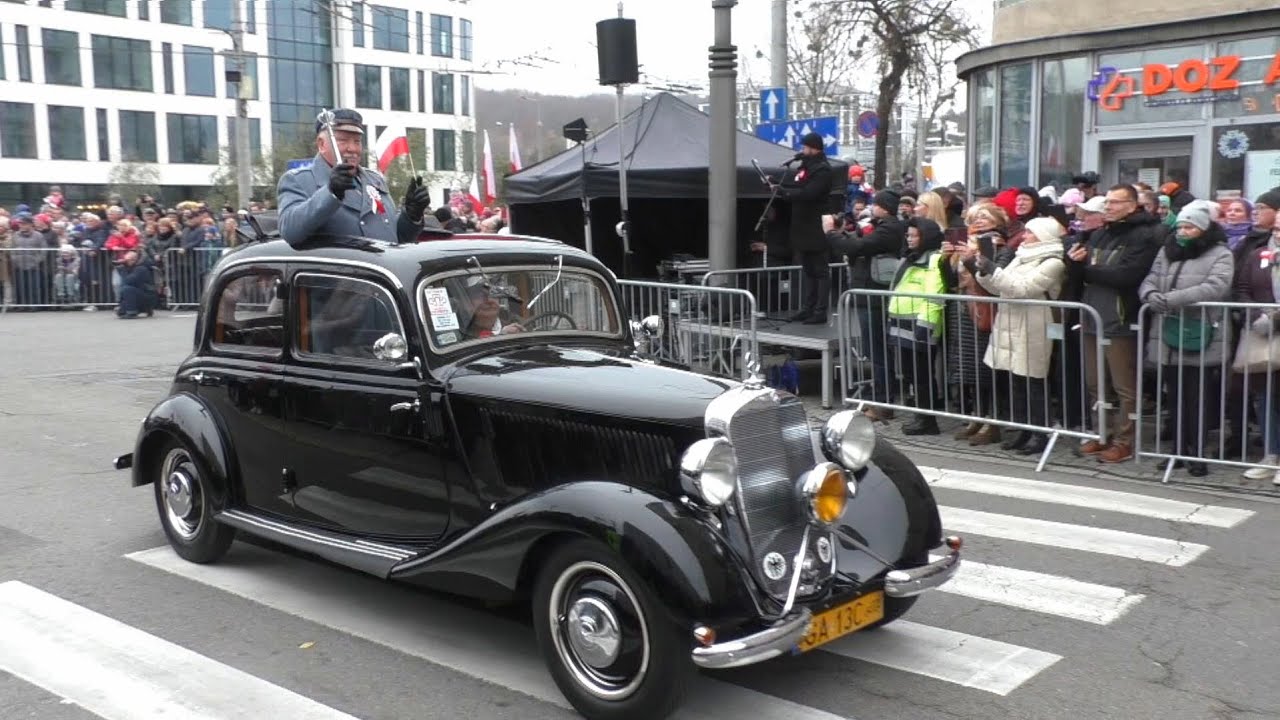 Gdyńska Parada Niepodległości 11. 11. 2024. Gdynia Independence Parade.
