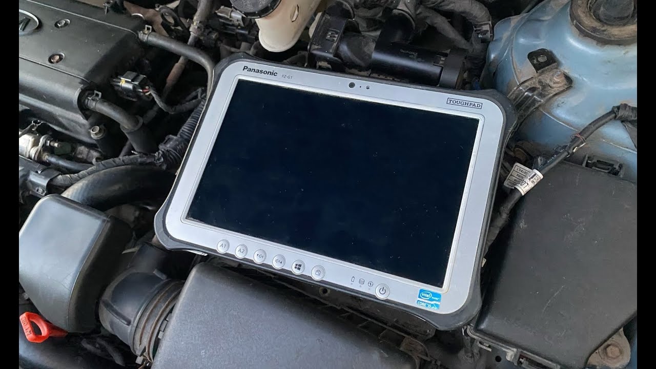 Panasonic TOUGHPAD FZ-G1 быстрый осмотр планшета