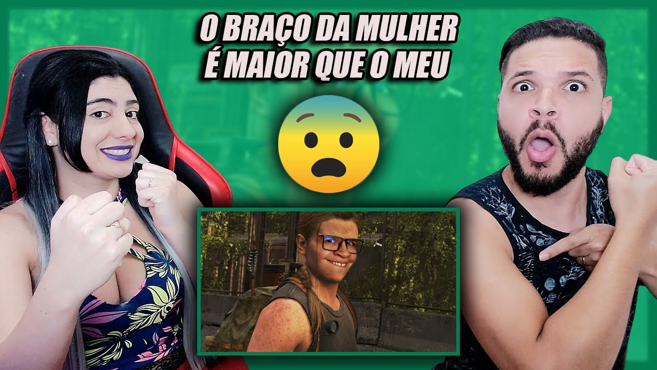 (Games EduUu) MULHER MONSTRO! - The Last of Us Parte 2 (REACT)