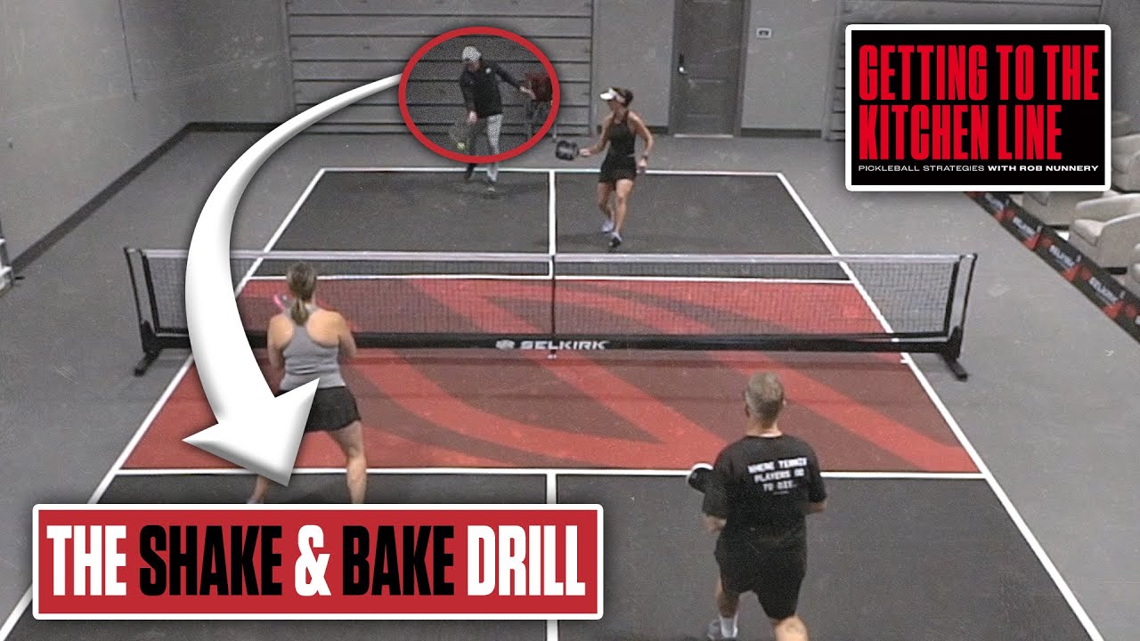 Shake & Bake Pickleball Drill: Partner Dynamics & Communication